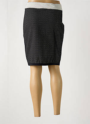 Jupe mi-longue taille normale noir PAUL BRIAL femme