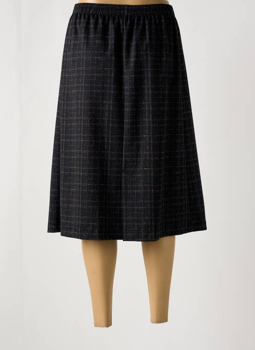 Jupe mi-longue noir GEVANA pour femme