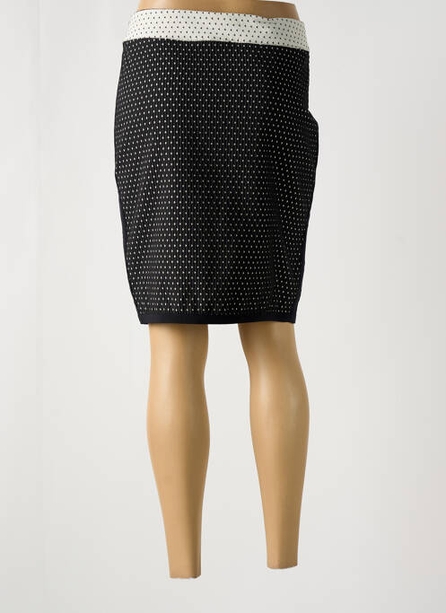 Jupe mi-longue noir PAUL BRIAL pour femme