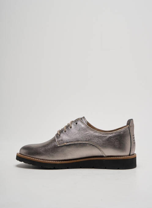 Derbies argent TBS pour femme