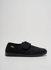 Chaussons/Pantoufles noir SEMELFLEX pour homme seconde vue