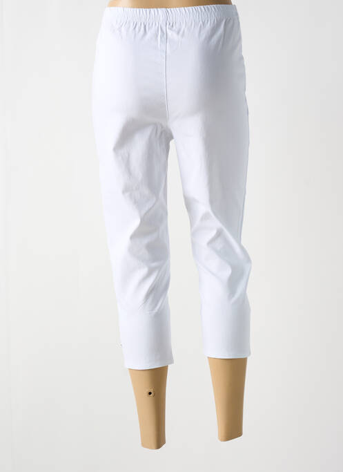 Pantacourt blanc CHERRY B femme
