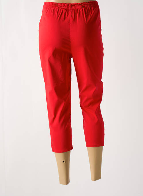 Pantacourt rouge CHERRY B pour femme