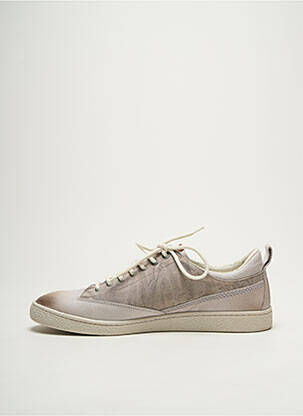 Baskets semelle amovible bout rond gris KICKERS homme