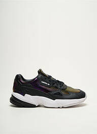 Baskets matière lisse talon de 4 à 6cm noir ADIDAS femme