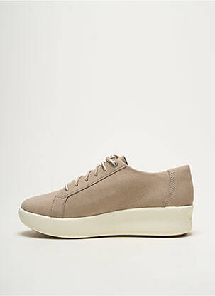 Baskets talon compensé talon de 4 à 6cm gris TIMBERLAND femme