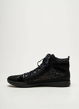 Baskets tissage tissage pailleté talon plat jusqu'à 3cm noir PATAUGAS femme
