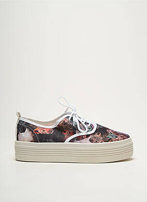 Baskets plateforme talon de 4 à 6cm noir ELVNPRS femme