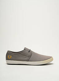 Baskets bout rond bout rond gris FRED PERRY homme