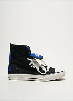 Baskets fermeture lacets bout rond noir CONVERSE garçon