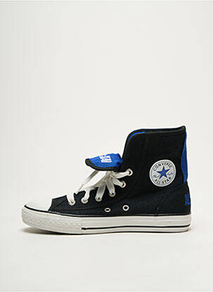 Baskets fermeture lacets bout rond noir CONVERSE garçon
