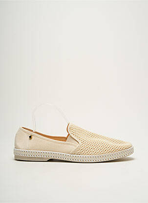 Slip ons bout rond bout rond beige RIVIERAS homme