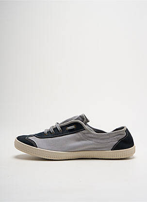 Baskets bout rond bout rond gris VICTORIA homme