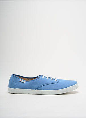 Baskets bout rond bout rond bleu VICTORIA homme