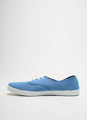 Baskets bout rond bout rond bleu VICTORIA homme