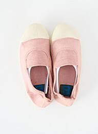 Slip ons bout rond bout rond rose BENSIMON fille