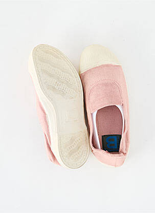 Slip ons bout rond bout rond rose BENSIMON fille