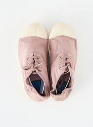 Baskets bout rond bout rond marron BENSIMON enfant