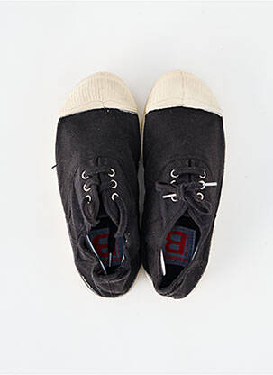 Baskets bout rond bout rond noir BENSIMON enfant