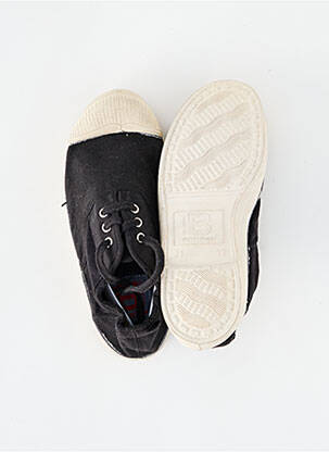Baskets bout rond bout rond noir BENSIMON enfant