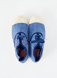 Baskets fermeture lacets bleu BENSIMON garçon