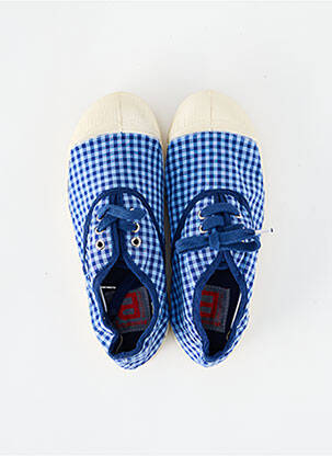 Baskets fermeture lacets bleu BENSIMON garçon
