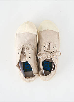 Baskets bout rond bout rond beige BENSIMON enfant