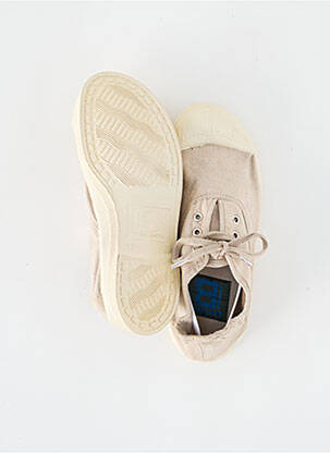 Baskets bout rond bout rond beige BENSIMON enfant