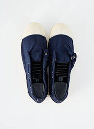 Chaussures bâteau bout rond bout rond bleu BENSIMON homme