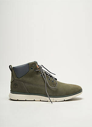 Baskets semelle amovible bout rond vert TIMBERLAND homme