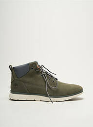 Baskets semelle amovible bout rond vert TIMBERLAND homme