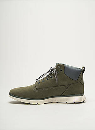 Baskets semelle amovible bout rond vert TIMBERLAND homme