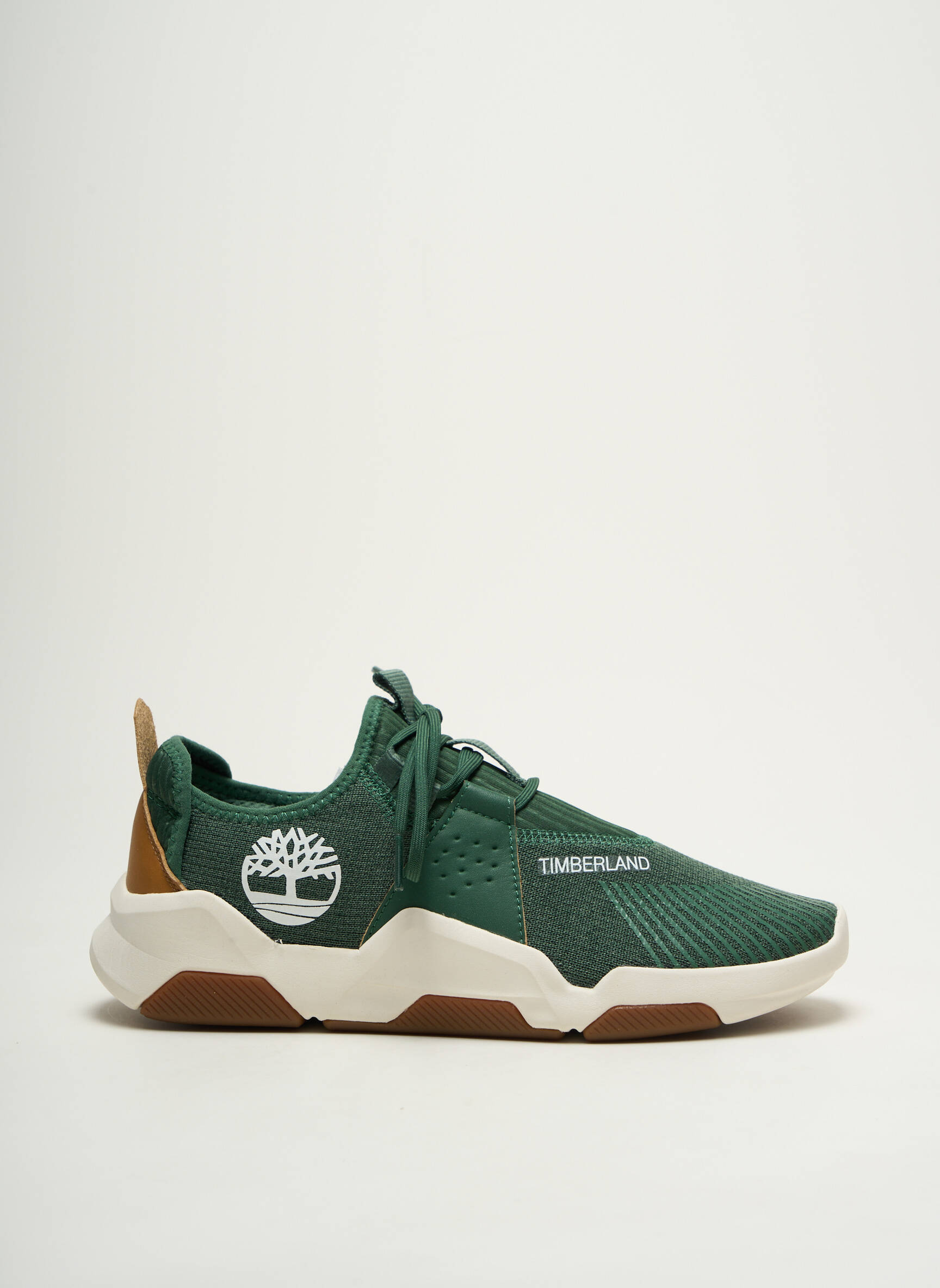 Baskets bout rond bout rond vert TIMBERLAND homme