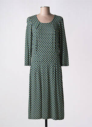 Robe courte manches longues manches longues vert KING LOUIE femme
