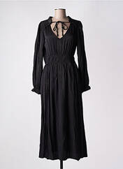 Robe longue noir EMILIE.K pour femme seconde vue