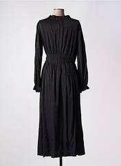 Robe longue noir EMILIE.K pour femme seconde vue