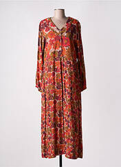 Robe longue orange AGATHE & LOUISE pour femme seconde vue