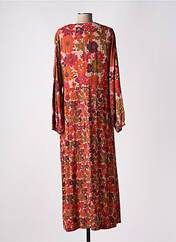 Robe longue orange AGATHE & LOUISE pour femme seconde vue