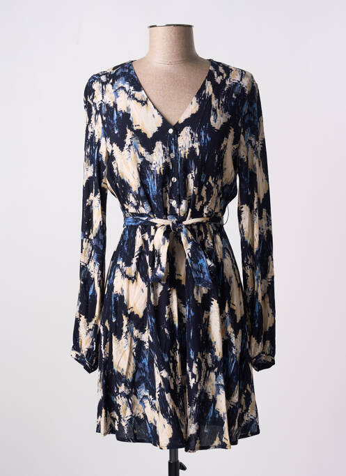 Robe courte bleu ONLY pour femme