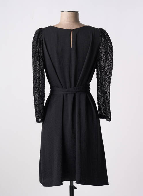 Robe courte noir LA PETITE ETOILE pour femme