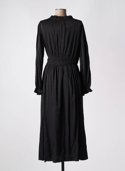 Robe longue noir EMILIE.K pour femme