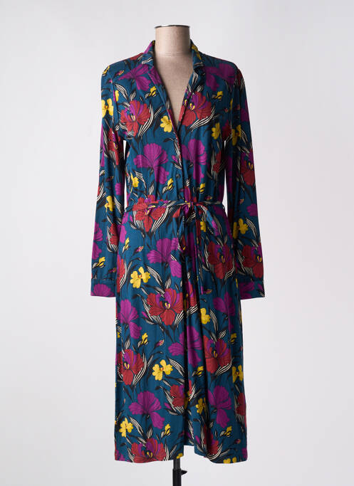 Robe mi-longue bleu KING LOUIE pour femme