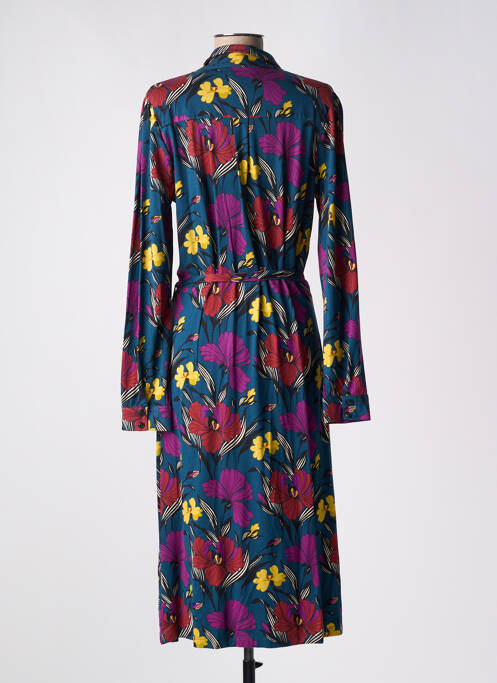 Robe mi-longue bleu KING LOUIE pour femme