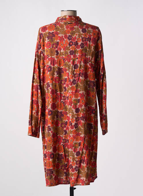 Robe mi-longue orange AGATHE & LOUISE pour femme