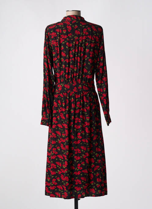 Robe mi-longue rouge KING LOUIE femme