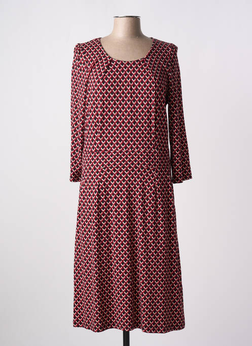 Robe mi-longue rouge KING LOUIE pour femme