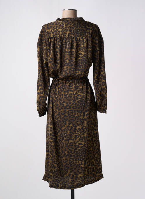 Robe mi-longue vert FREEMAN T.PORTER pour femme