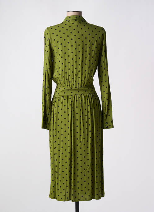 Robe mi-longue vert KING LOUIE pour femme