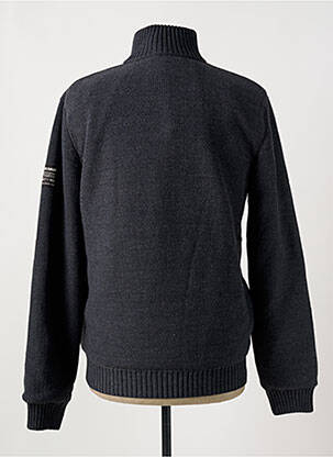 Gilet manches longues fermeture boutonnée sur le devant gris ECOALF homme
