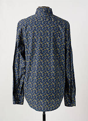 Chemise manches longues manches longues bleu CASAMODA homme